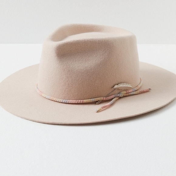 - Free people faith feather hat Vaughn & Co new without tags size medium main image 4